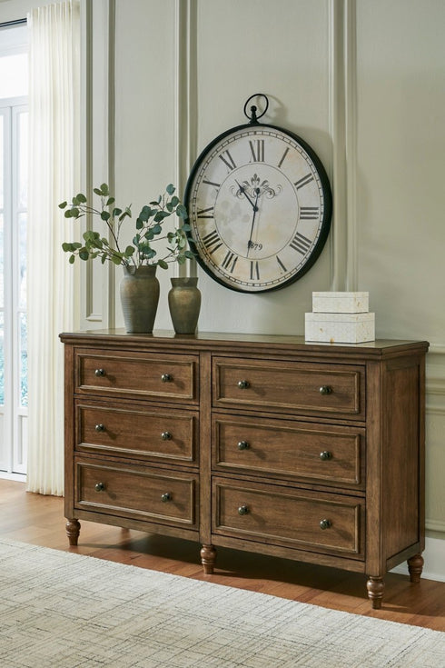 Sturlayne Brown Dresser - WCC Furniture & Mattress Center Lafayette & Lake Charles