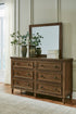 Sturlayne Brown Dresser & Mirror - WCC Furniture & Mattress Center Lafayette & Lake Charles