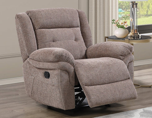 Sydney Brown Gliding Recliner - WCC Furniture & Mattress Center Lafayette & Lake Charles