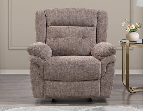 Sydney Brown Gliding Recliner - WCC Furniture & Mattress Center Lafayette & Lake Charles