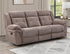 Sydney Brown Gliding Reclining Sofa - WCC Furniture & Mattress Center Lafayette & Lake Charles