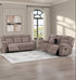 Sydney Brown Gliding Reclining Sofa & Loveseat - WCC Furniture & Mattress Center Lafayette & Lake Charles