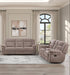 Sydney Brown Gliding Reclining Sofa & Loveseat - WCC Furniture & Mattress Center Lafayette & Lake Charles