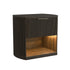 Sylvie Dark Brown Nightstand - WCC Furniture & Mattress Center Lafayette & Lake Charles