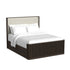 Sylvie Dark Brown Upholstered Bed - WCC Furniture & Mattress Center Lafayette & Lake Charles