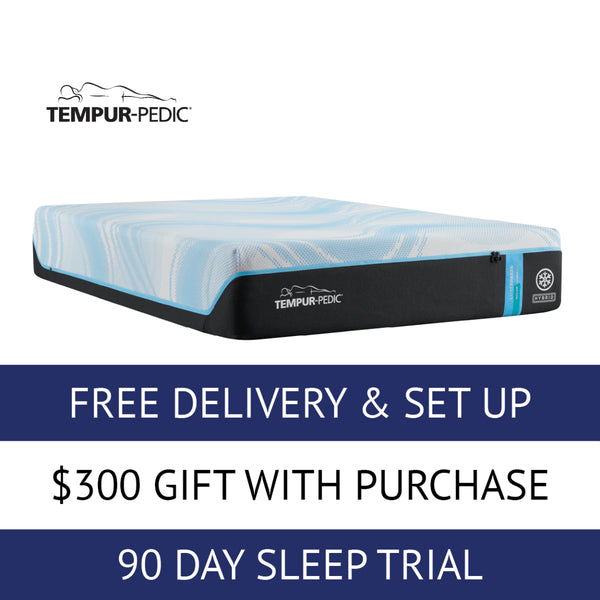 Tempur - Pedic Luxe Breeze Medium Hybrid - WCC Furniture & Mattress Center Lafayette & Lake Charles