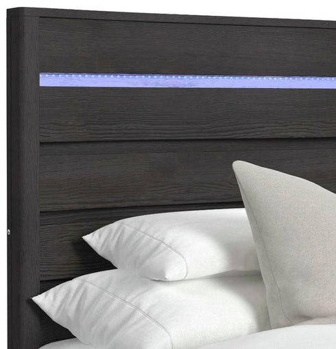 Tobias Black Panel Bed - WCC Furniture & Mattress Center Lafayette & Lake Charles