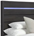 Tobias Black Panel Bed - WCC Furniture & Mattress Center Lafayette & Lake Charles