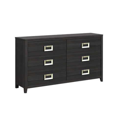 Tobias Black Dresser & Mirror