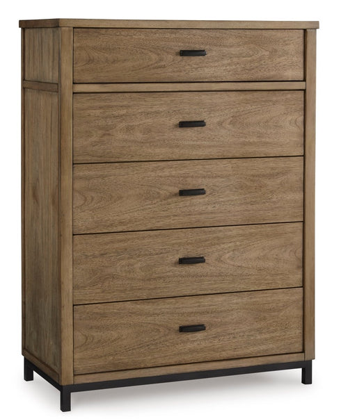 Tomtyn Light Brown Chest - WCC Furniture & Mattress Center Lafayette & Lake Charles