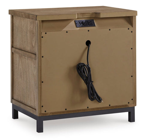 Tomtyn Light Brown Nightstand - WCC Furniture & Mattress Center Lafayette & Lake Charles
