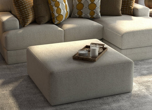 Tori Birch Cocktail Ottoman - WCC Furniture & Mattress Center Lafayette & Lake Charles