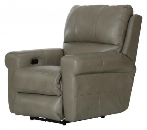 Torretta Putty Power Lay Flat Recliner - WCC Furniture & Mattress Center Lafayette & Lake Charles