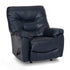 Trilogy Federica Navy Leather Rocker Recliner - WCC Furniture & Mattress Center Lafayette & Lake Charles