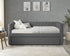 Trina GunMetal Day Bed w/ Trundle - WCC Furniture & Mattress Center Lafayette & Lake Charles