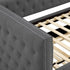 Trina GunMetal Day Bed w/ Trundle - WCC Furniture & Mattress Center Lafayette & Lake Charles