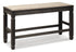 Tyler Creek Black/Gray 6 Piece Counter Height Dining Set - WCC Furniture & Mattress Center Lafayette & Lake Charles