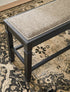 Tyler Creek Black/Gray 6 Piece Counter Height Dining Set - WCC Furniture & Mattress Center Lafayette & Lake Charles