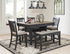 Tyler Creek Black/Gray 6 Piece Counter Height Dining Set - WCC Furniture & Mattress Center Lafayette & Lake Charles