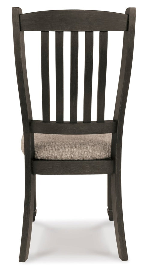 Tyler Creek Black/Gray Dining Chair (set of 2) - WCC Furniture & Mattress Center Lafayette & Lake Charles