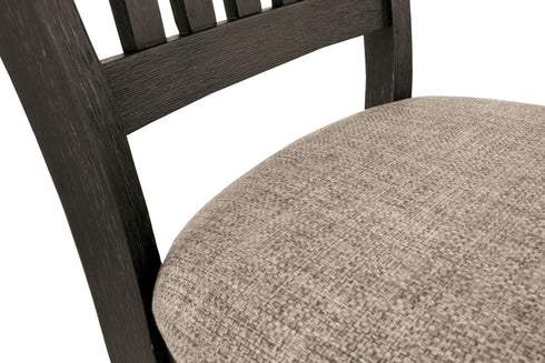 Tyler Creek Black/Gray Dining Chair (set of 2) - WCC Furniture & Mattress Center Lafayette & Lake Charles