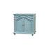 Victoria Ocean Blue 2 Drawer Accent Console - WCC Furniture & Mattress Center Lafayette & Lake Charles