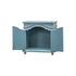 Victoria Ocean Blue 2 Drawer Accent Console - WCC Furniture & Mattress Center Lafayette & Lake Charles