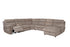 Waverly Driftwood Power Reclining Sectional w/ Sleeper - WCC Furniture & Mattress Center Lafayette & Lake Charles