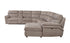 Waverly Driftwood Power Reclining Sectional w/ Sleeper - WCC Furniture & Mattress Center Lafayette & Lake Charles