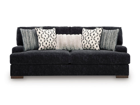 Whitmore Manor Black Pearl Sofa - WCC Furniture & Mattress Center Lafayette & Lake Charles