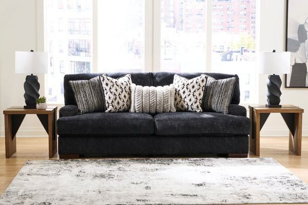 Whitmore Manor Black Pearl Sofa - WCC Furniture & Mattress Center Lafayette & Lake Charles