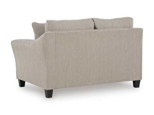 Willarae Taupe Loveseat - WCC Furniture & Mattress Center Lafayette & Lake Charles