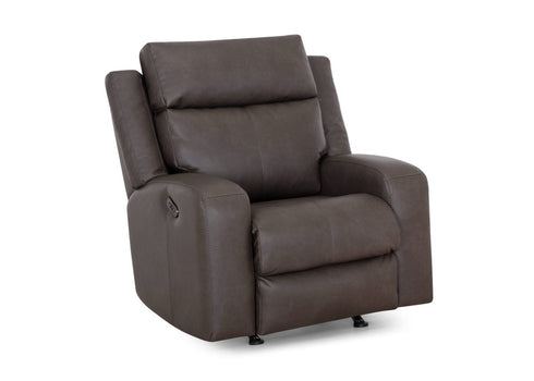 Winston Detroit Smoke Power Rocker Recliner - WCC Furniture & Mattress Center Lafayette & Lake Charles