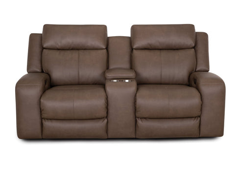 Winston Detroit Taupe Power Reclining Loveseat - WCC Furniture & Mattress Center Lafayette & Lake Charles