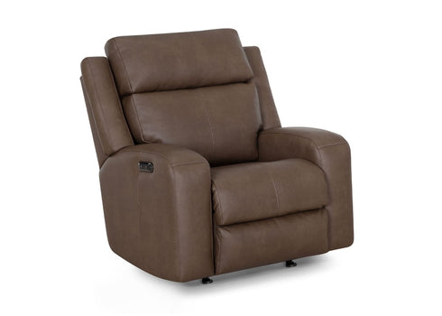 Winston Detroit Taupe Power Rocker Recliner - WCC Furniture & Mattress Center Lafayette & Lake Charles