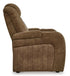 Wolfridge Brindle Power Recliner w/ Adjustable Headrest - WCC Furniture & Mattress Center Lafayette & Lake Charles