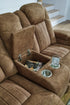 Wolfridge Brindle PWR Reclining Sofa & Loveseat - WCC Furniture & Mattress Center Lafayette & Lake Charles