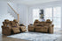Wolfridge Brindle PWR Reclining Sofa & Loveseat - WCC Furniture & Mattress Center Lafayette & Lake Charles