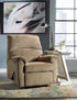 Nerviano Mocha Zero Wall Recliner