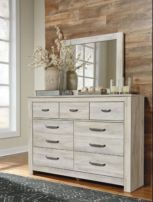Bellaby Whitewash Dresser & Mirror