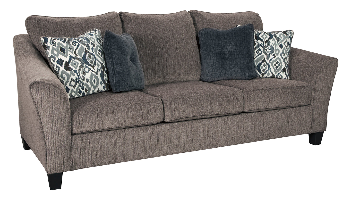 Nemoli Slate Sofa/Couch & Loveseat