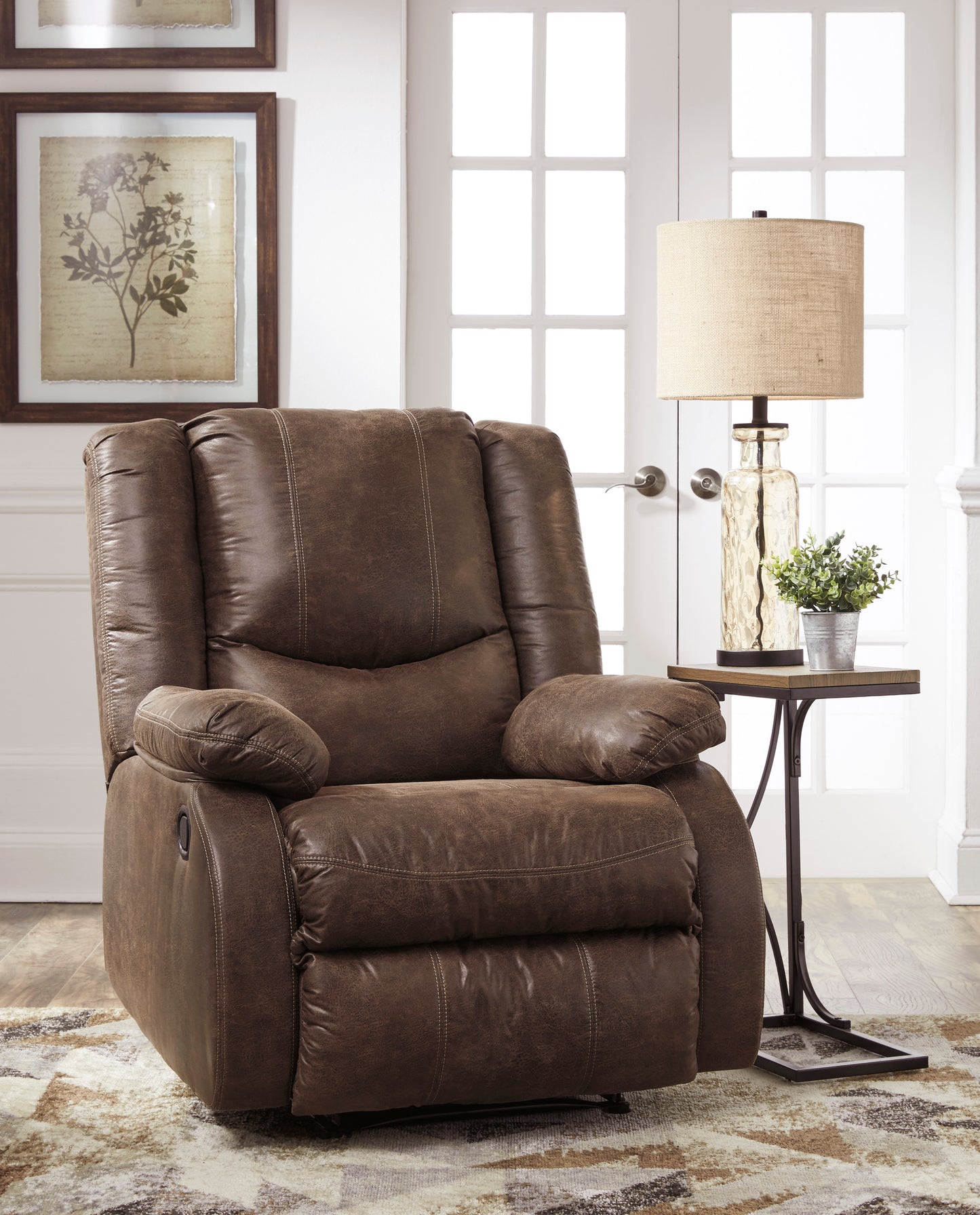 Bladewood Coffee Zero Wall Recliner