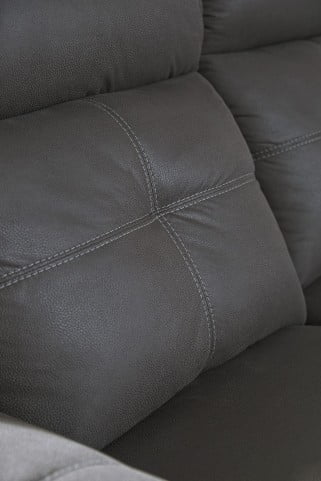 Jesolo Gray Reclining Sofa/Couch & Reclining Loveseat