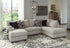 Megginson Storm LAF Sofa Chaise & RAF Corner Chaise Sectional