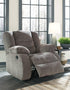 Tulen Gray Rocker Recliner