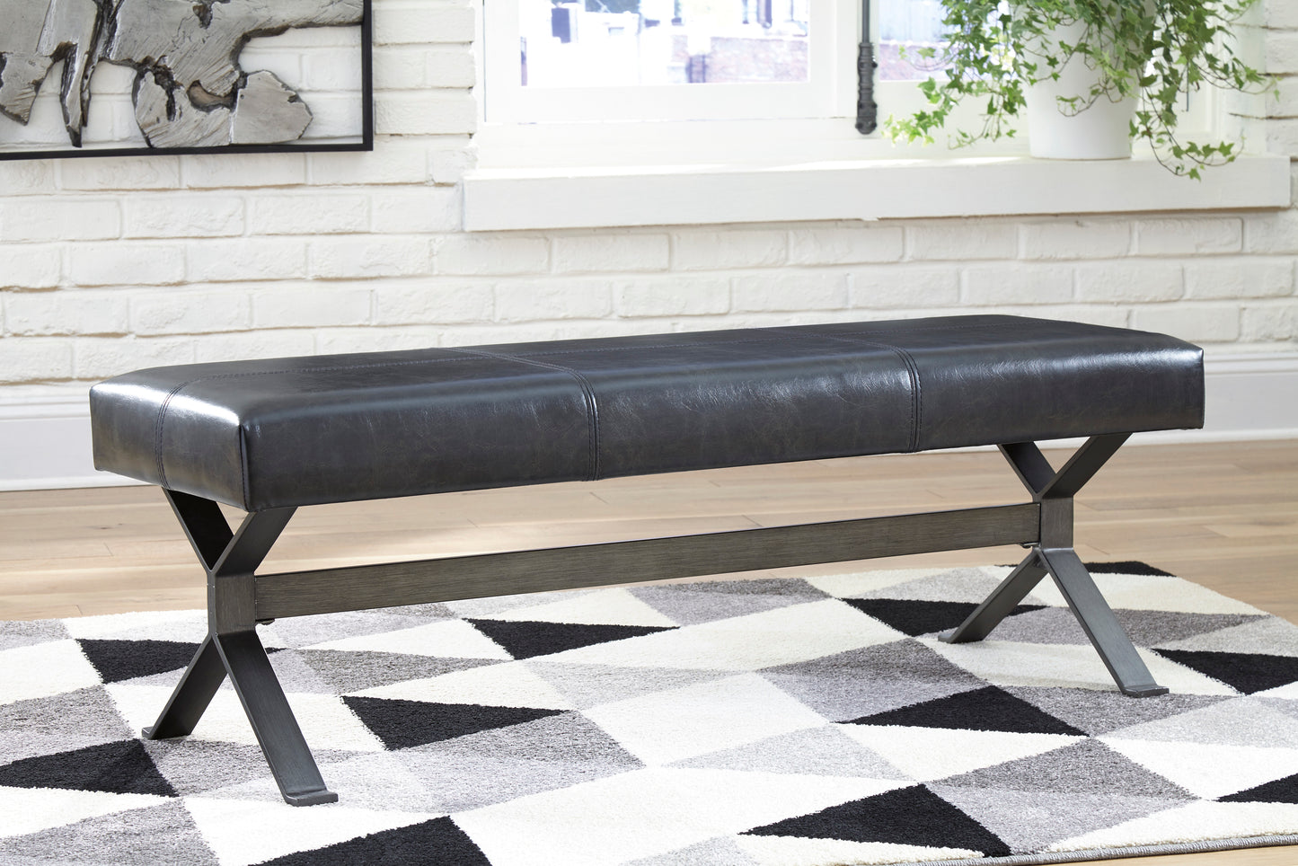 Lariland Black Accent Bench