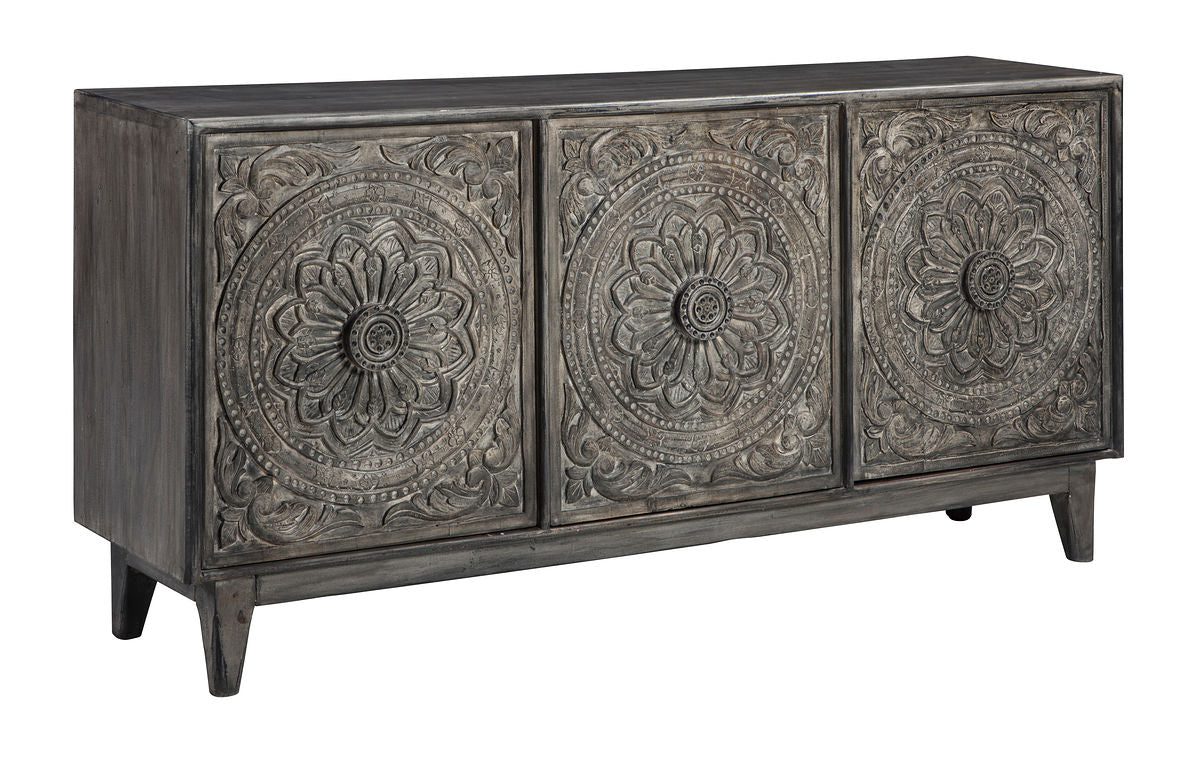 Fair Ridge Dark Brown Console