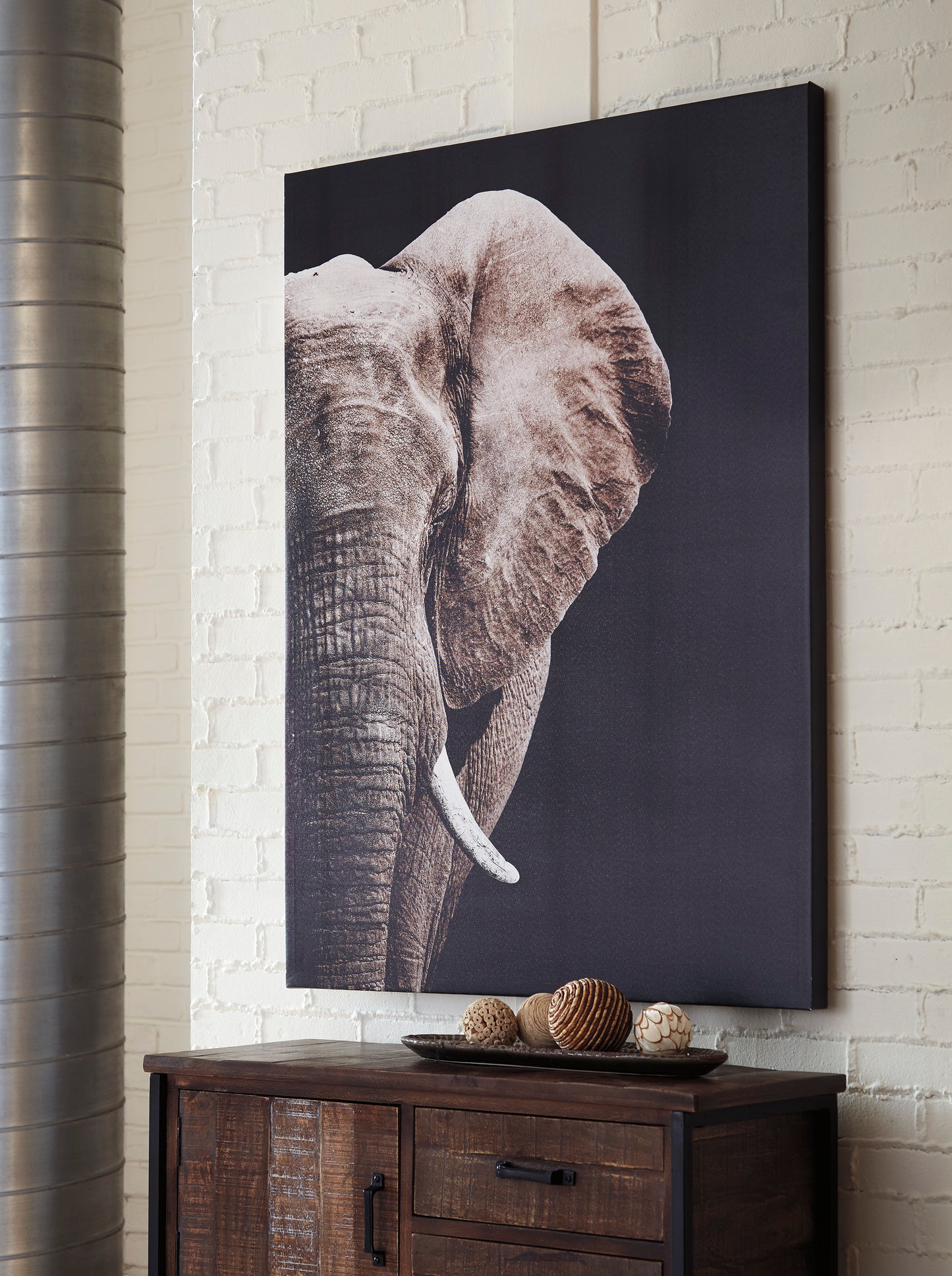 Jendayi Black/White/Gray Wall Art
