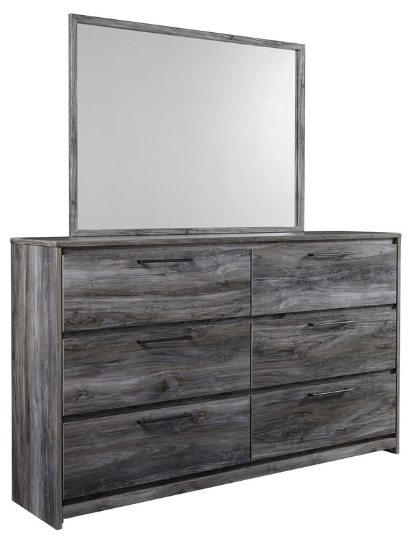 Baystorm Gray Dresser & Mirror