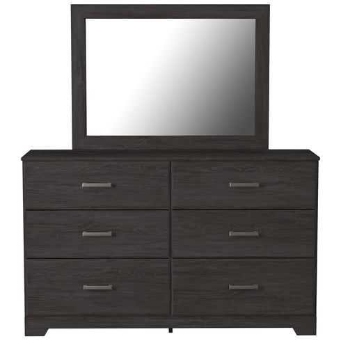Belachime Charcoal Dresser & Mirror